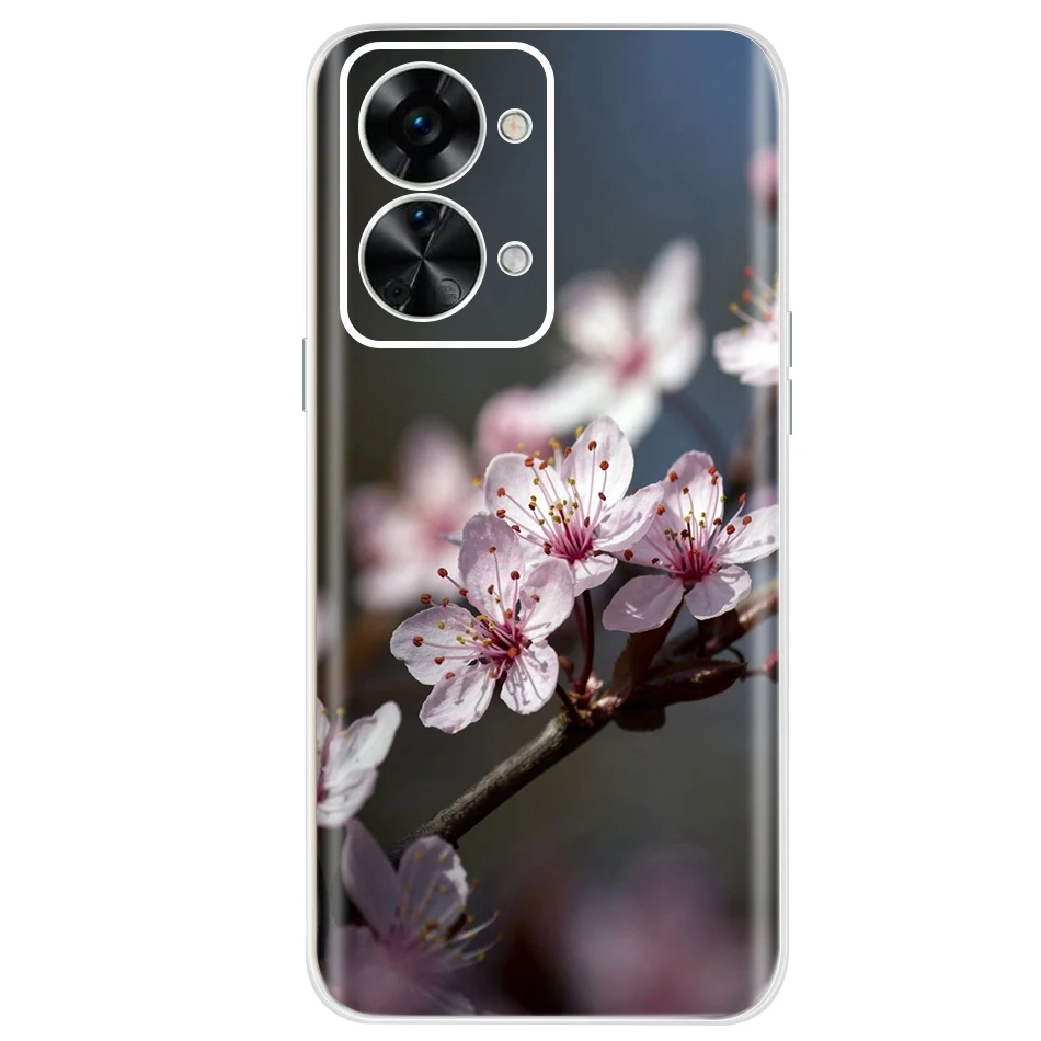 Stylish Painted Soft Silicone Clear TPU Phone Case Cover with Bumper Protection