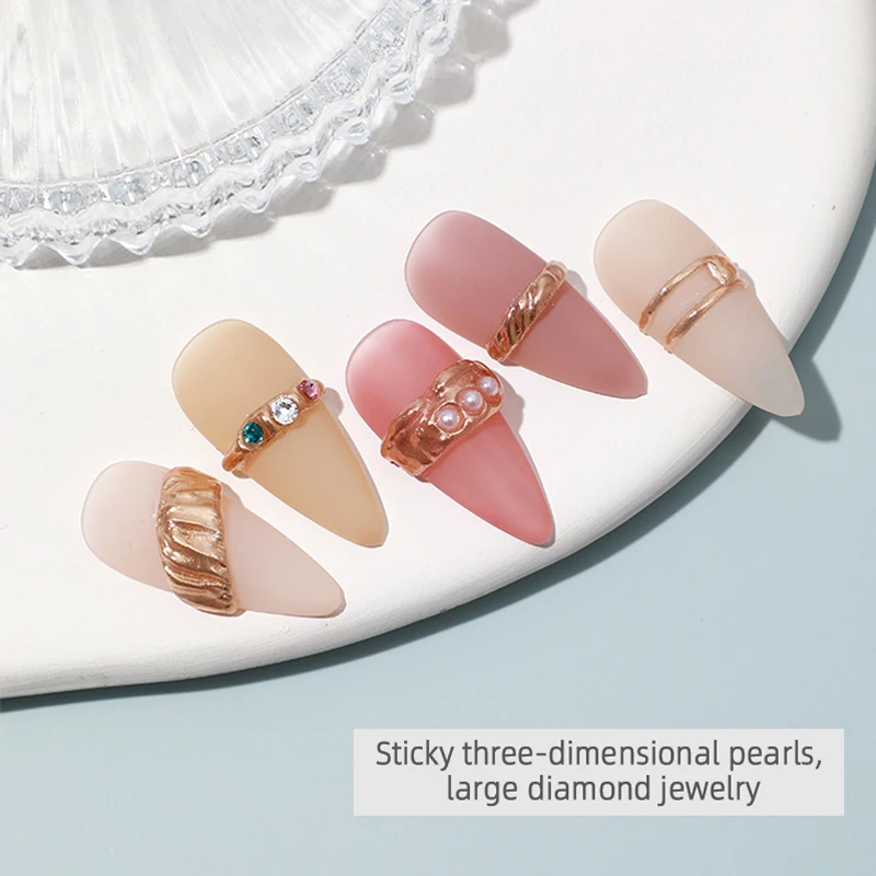 Modelling Gel Nail Polish Semi-solid Magic Mirror Powder Model Gel 3D Tranparent Nail Glue Soak Off UV LED Nail Art Decoration 6