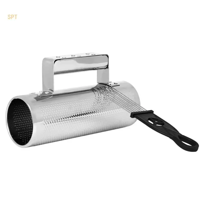 Guira Shaker Latin Percussions Guiro Instrument with Scraper for Performances 714F
