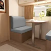 2pcs/set Stretch Velvet Sofa Bench Cover RV Dinette Cushion Covers Soft Sofa Seat Backrest Cover for RV Camper Car Decor 5