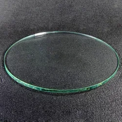 Transparent Flat Round Glass Replacement Part - Various Diameters Available - 38mm