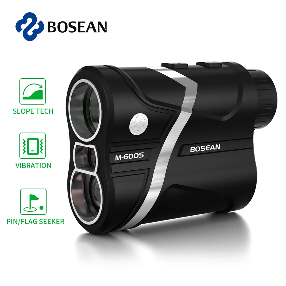 Bosean M-600S Telemetro Laser Da Golf Misuratore Di Distanza Telemetro Da Golf Ricaricabile Per La Caccia
