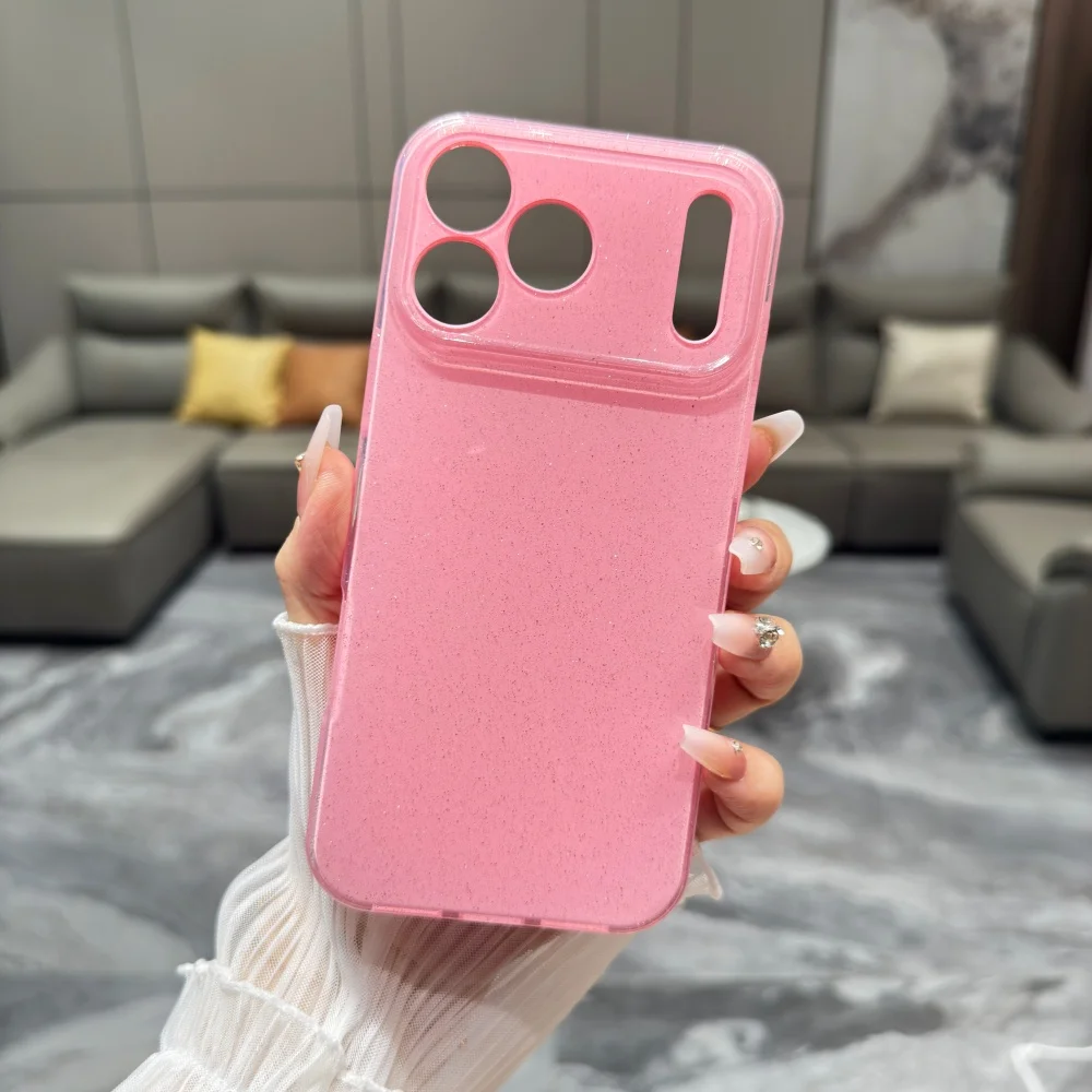 Luxury Glitter Silicone Phone Case - Sparkle Soft Shockproof Cover
