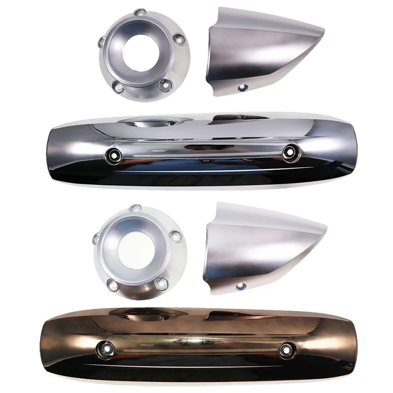 New-Moto Tubo Di Scarico Copertura Cowl Protector Protezione Scudo Termico Per Yamaha Tmax500 Tmax530 2011-2016 Tmax 500 530 T-Max