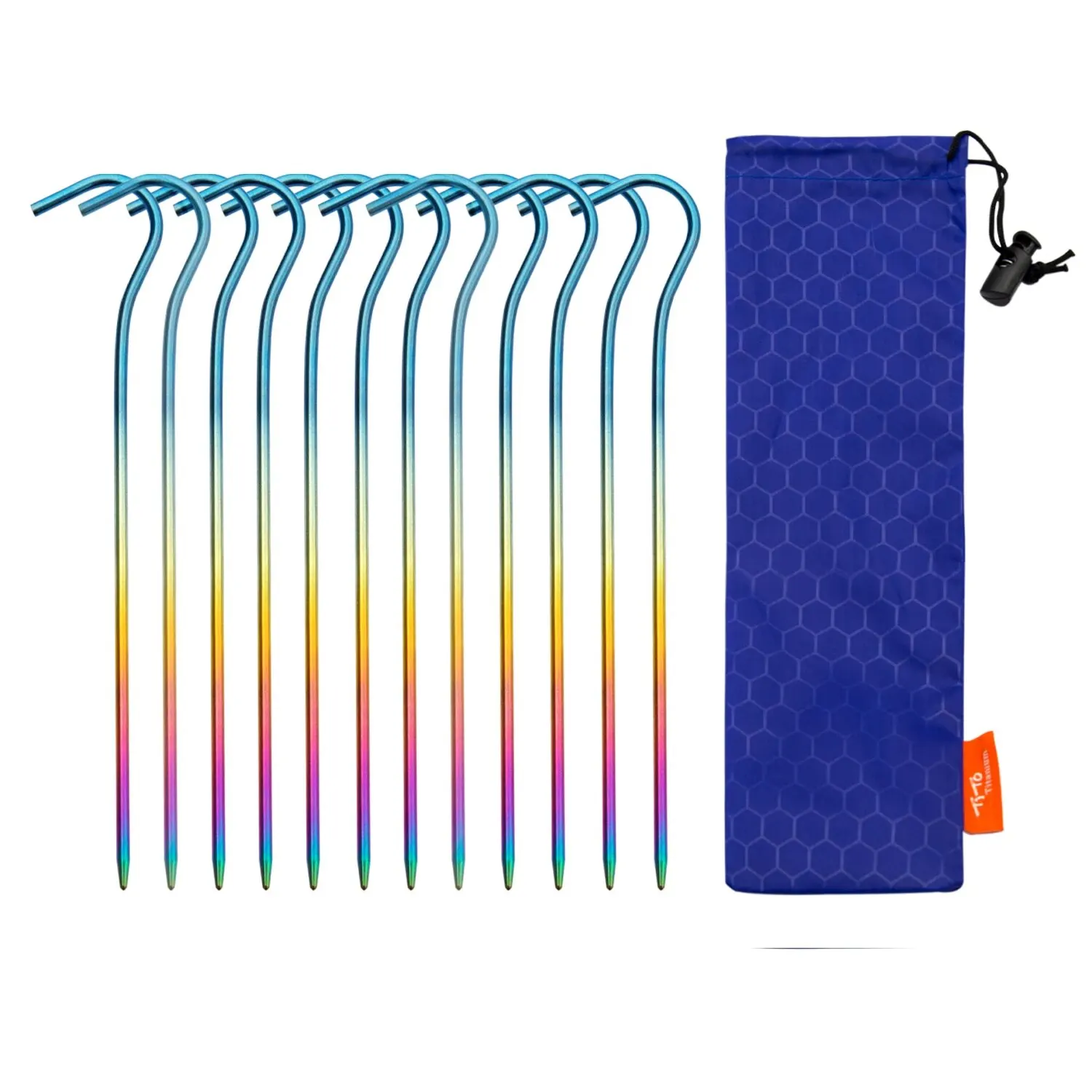Ultralight Titanium Tent Stakes 1
