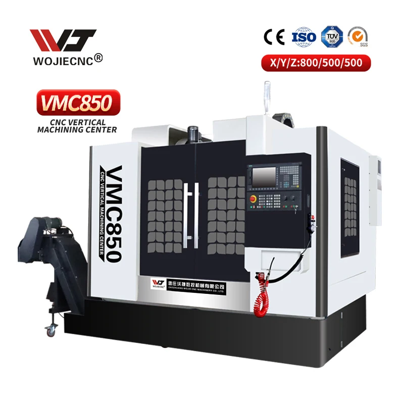Fresatrice Per Metalli Cnc A 5 Assi Vmc 650 Centro Di Lavoro Verticale Taiwan Di Alta Qualità