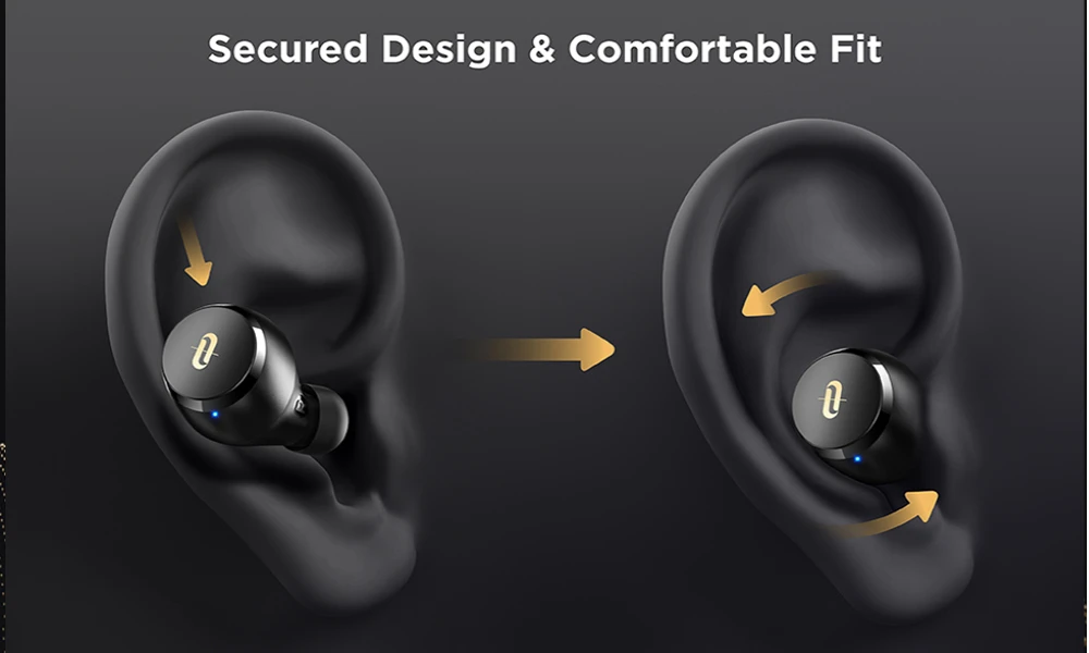 TaoTronics SoundLiberty 97 USB-C Wireless TWS Earbuds Smart Noise Cancelling Headset Touch Control IPX8 Waterproof 40Hr Playtime