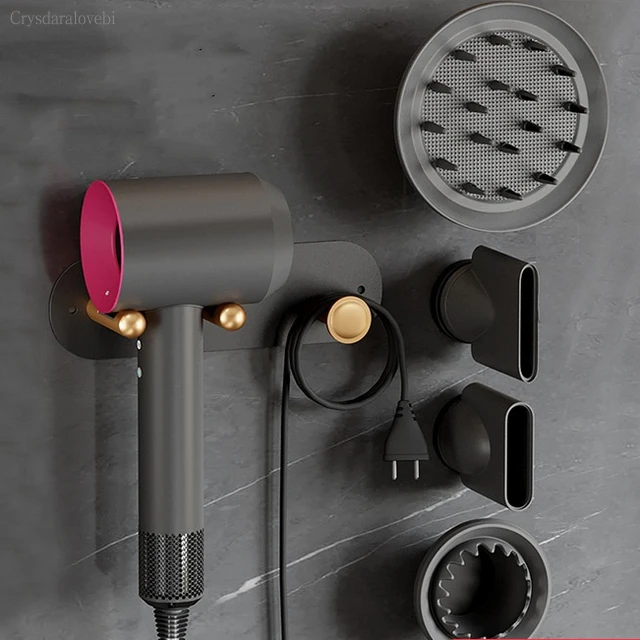 Porta Asciugacapelli Per Dyson Airwrap Asciugacapelli Supersonico Portaoggetti A Parete Scaffale Da Bagno Scatola Portaoggetti Per Strumenti Per La Cu