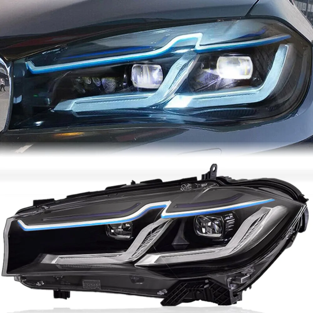 

Car Front Lights For BMW X5 LED Headlight Projector Lens 2014-2018 F15 LED DRL Headlamp Signal Automotive Accessories