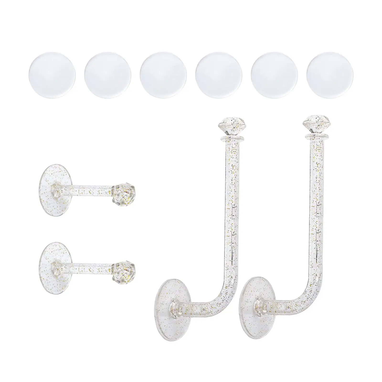 

Шпилька для волос, рабочая полка, настенная вешалка, прозрачный крючок для душевой комнаты, маленького предмета, офиса, спальни, ванной комнаты