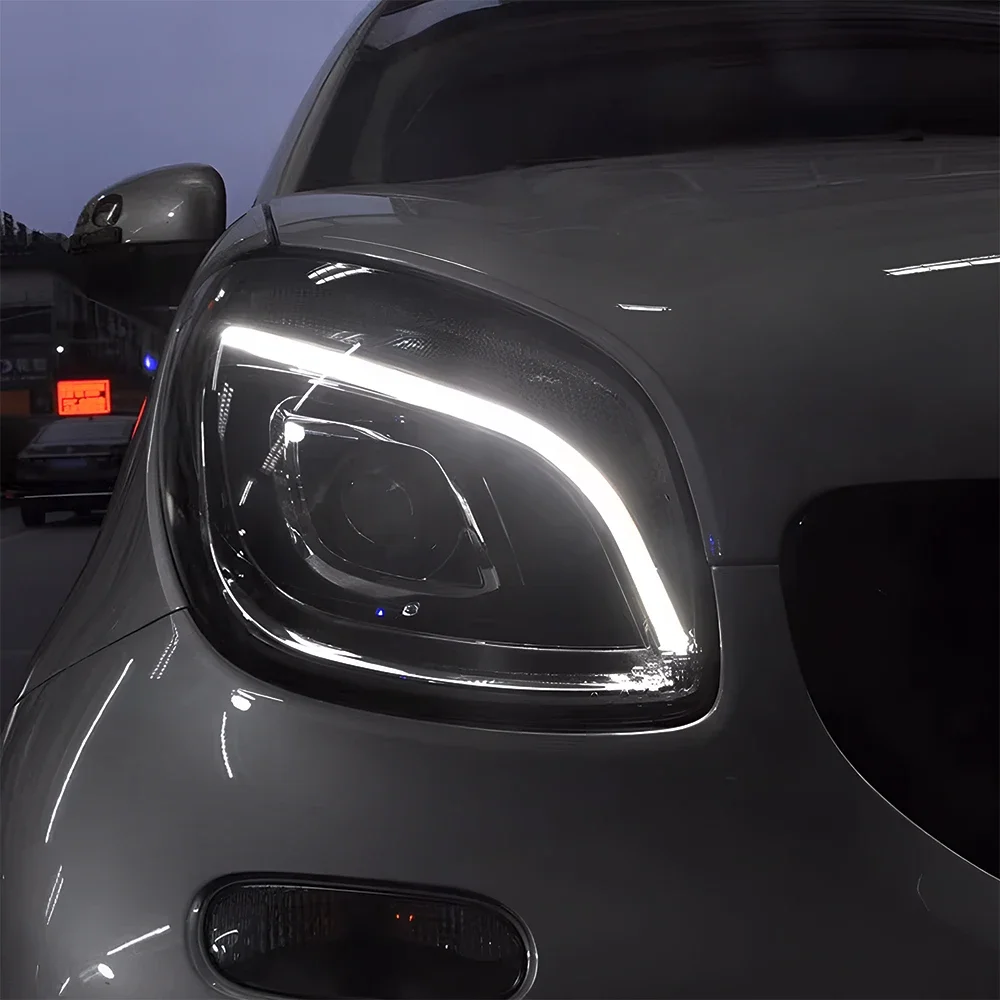 Auto Voorlichten Assemblage Voor Benz Smart 2015- W453 W451 W452 Upgrade Hoge Configuratie Led Auto Koplamp Accessoires