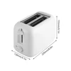 Automatic 2 Slices Toaster Removable Crumb Tray Electric Sandwich Breakfast Maker Pop Up 650W Kitchen Appliances 4