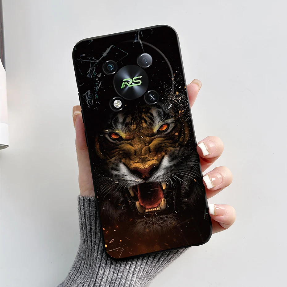 Marble Black Matte Soft TPU Silicone Full Protective Phone Case