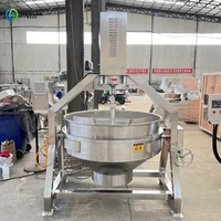 Marmite de cuisson électrique personnalisée à agitation planétaire en acier inoxydable 304, mélangeur alimentaire, machine à sauce, wok planétaire 2