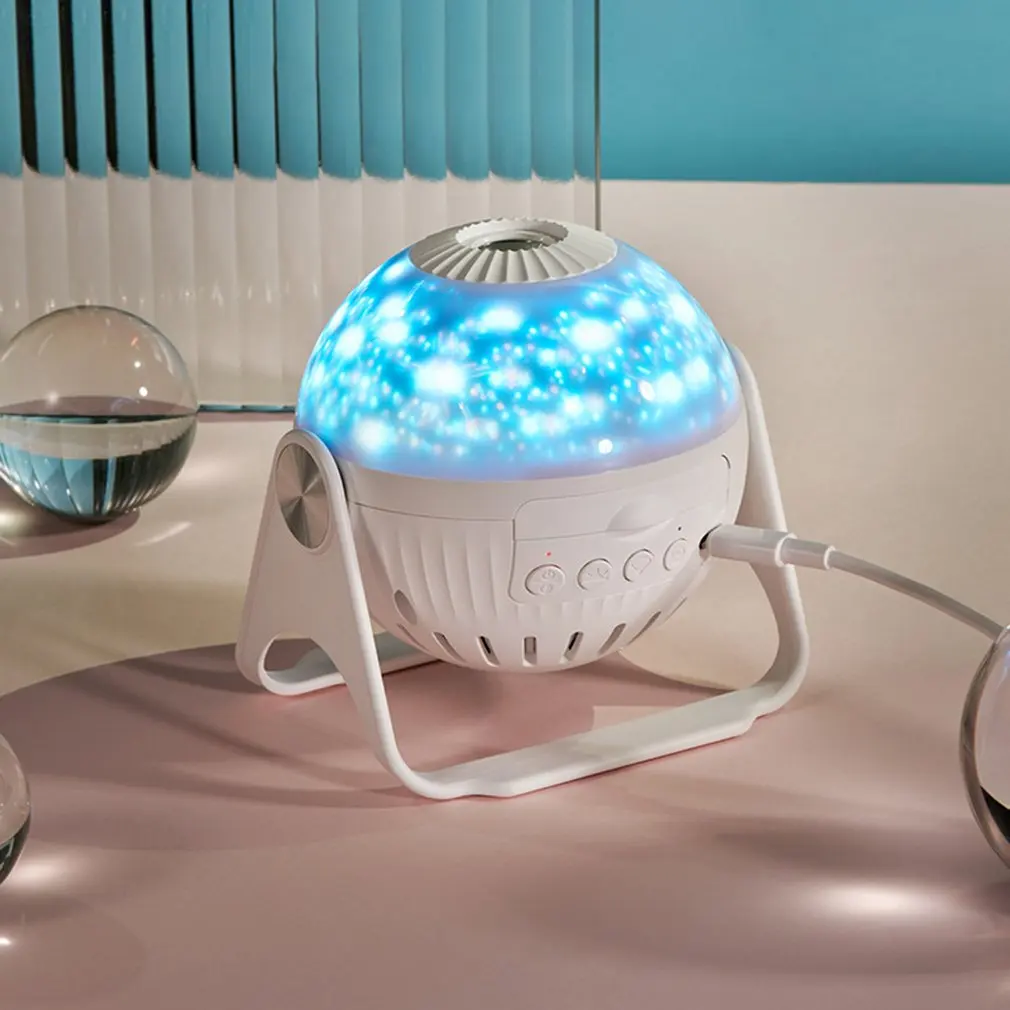 LED Stern Projektor Nachtlicht 7 in 1 Galaxy Starry Sky Projektor Lampe  Planetarium Projectionr USB Nacht Rotierenden Lichter 우주 무드등 - AliExpress