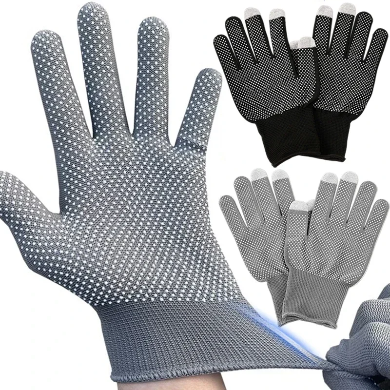 Riding Anti Slip Work Gloves Motorcycle Cycling Sport Men Women Lightweight Thin Breathable Touchscreen