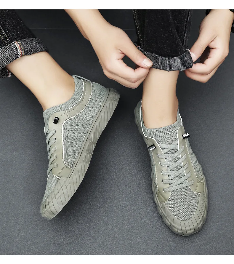 Men's Summer Breathable Casual Canvas Shoes 5 S3081c6f4b4104e3199860be04f0dacf7w