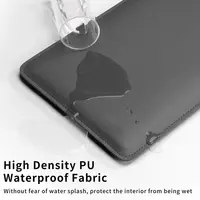 Étui pour ordinateur portable 11 13 14 15 pouces, housse Ultra fine en cuir PU pour Ultrabook, sac antichoc pour ordinateur portable, pochette de protection 5