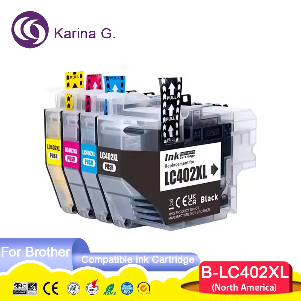 High capacity LC402XL LC 402XL Premium Compatible Ink Cartridge For MFC-J5340DW