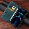 Retro Matte Luxury Flip Wallet Case For Xiaomi Redmi 14C 13 4G 13C 12 5G Redmi13 Redmi14C Coque Fundas Solid Colors Phone Cover 3