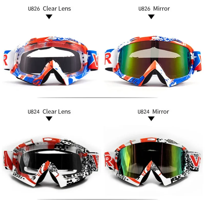 Acheter Lunettes de moto Two-X MX Motocross Racing Lunettes de protection Cyclisme tout-terrain Moto Dirt Bike VTT Sport de plein air Équitation Lunettes de soleil