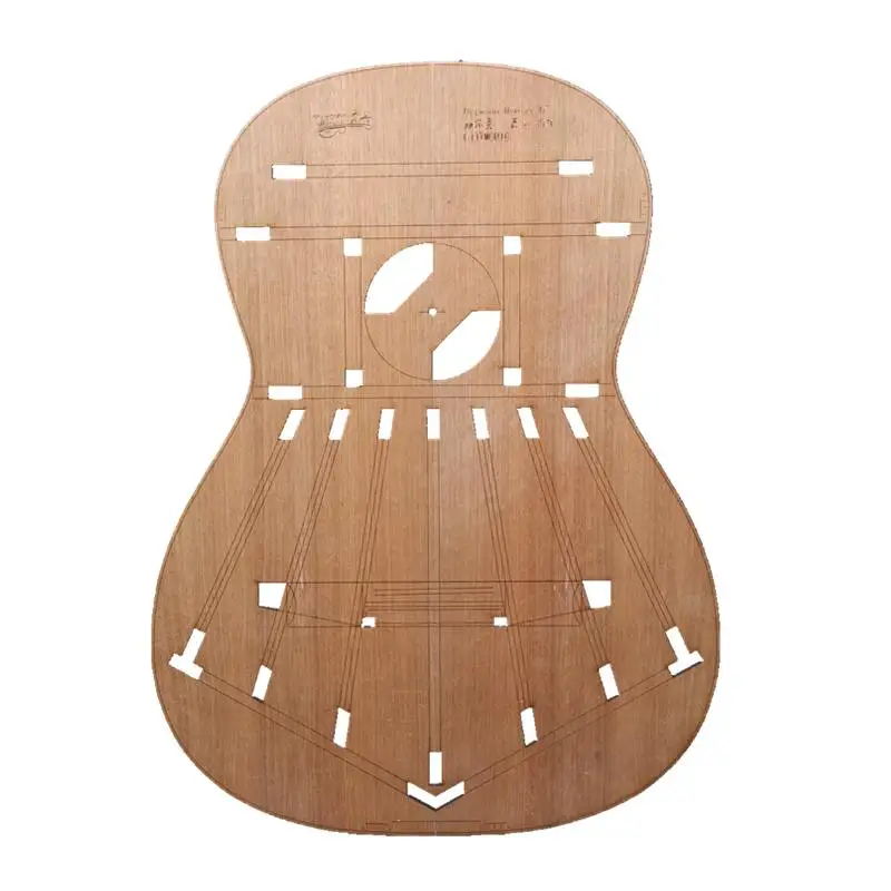 Classic Acoustic Guitar ape Position Diaam Acrylic Template Wooden Guitar ing Tool Foreign Classical Guitar Form