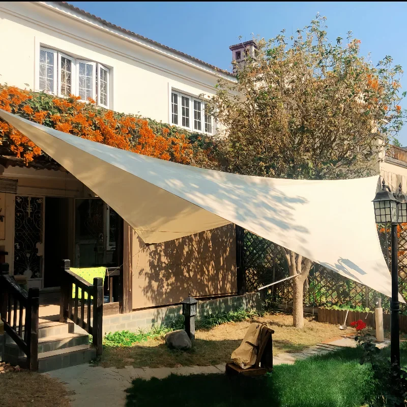 Four-corner 3*3 Square Outdoor Balcony Cloth Sunshade Cloth Rain Sunshade Sail Canopy Insulated Tent