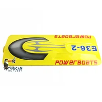 E36 High Speed Prepainted Yellow Electric Racing KIT RC Boat Hull Only for Advanced Player Toucan for Adult Water Game TH02650 1