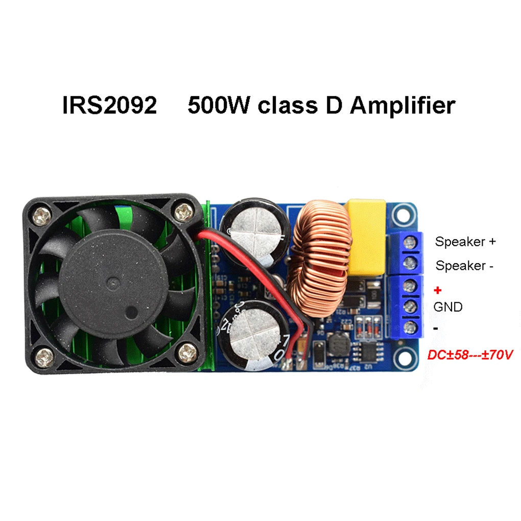 

Single Channel Digital Power Amplifier Board Module Home Amplifiers