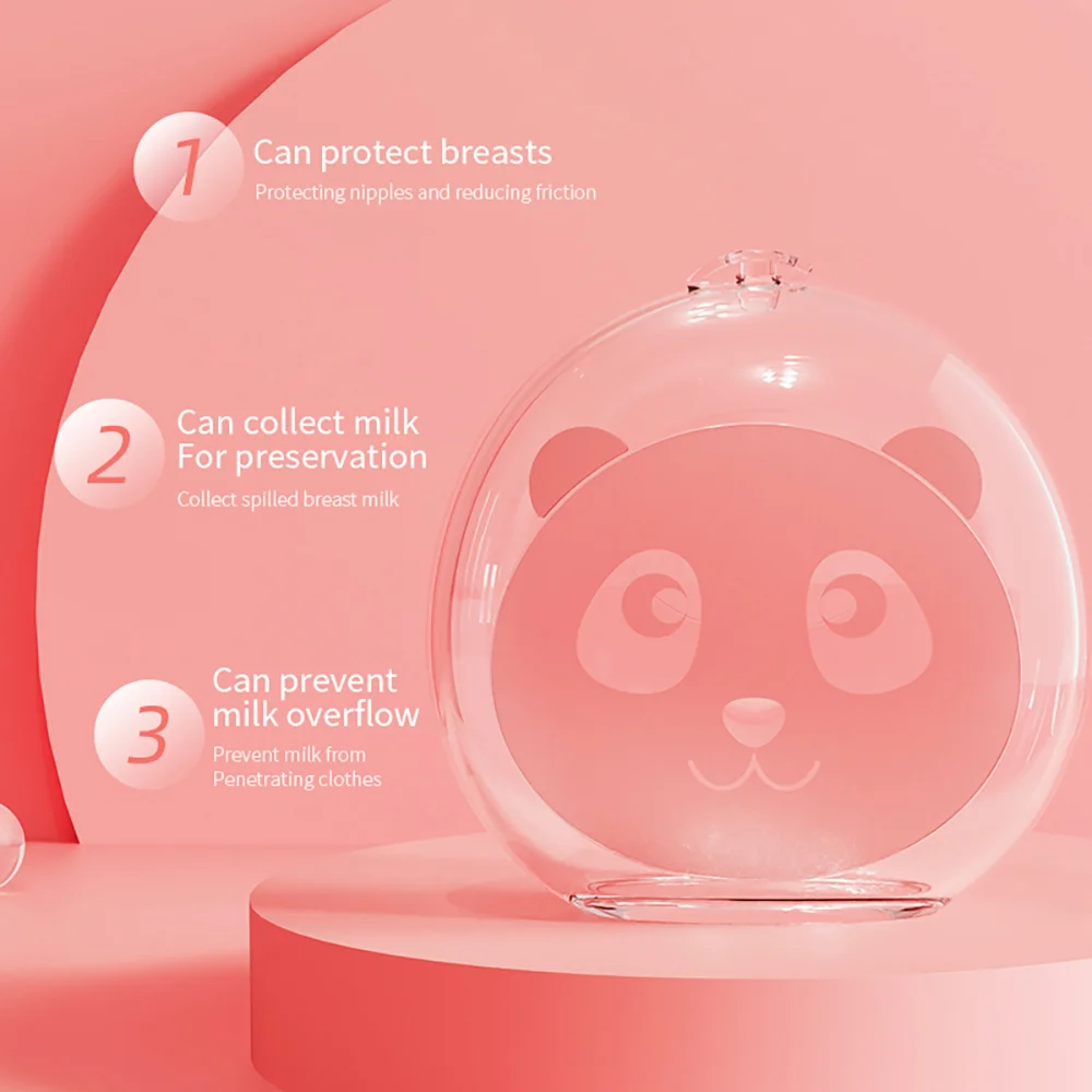 Breast Milk Collector Baby Feeding Breast Milk Saver Collector Anti-leakage Reusable Protect Sore Nipples NO BPA
