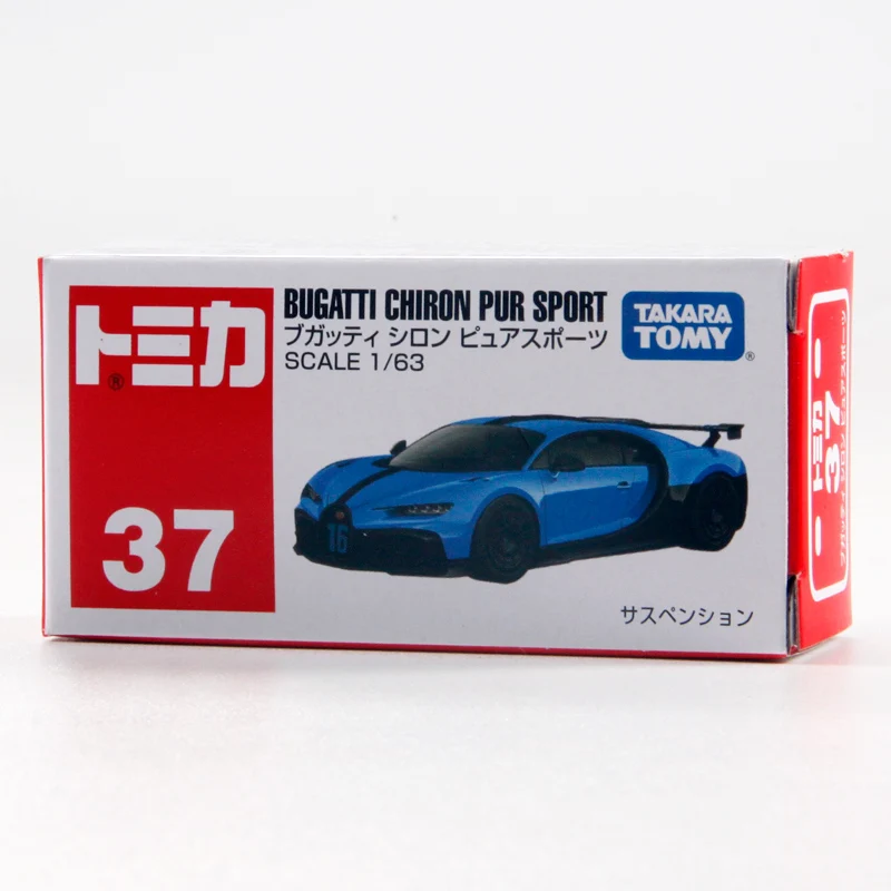 

TAKARA TOMY Tomica BUGATTI CHIRON PUR SPORT Simulation Alloy Car Boys Kids Toys 1:63 Scale Die-Cast Car Pocket Simulation Car
