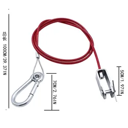 Stainless Steel Breakaway Safety Cable (1PC)