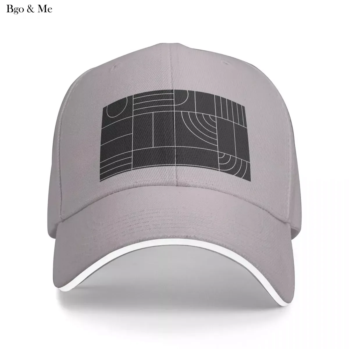 

2023 New My Favorite Geometric Patterns No.27 - Black Cap Baseball Cap Sunscreen Fashion Cap Women's Men's