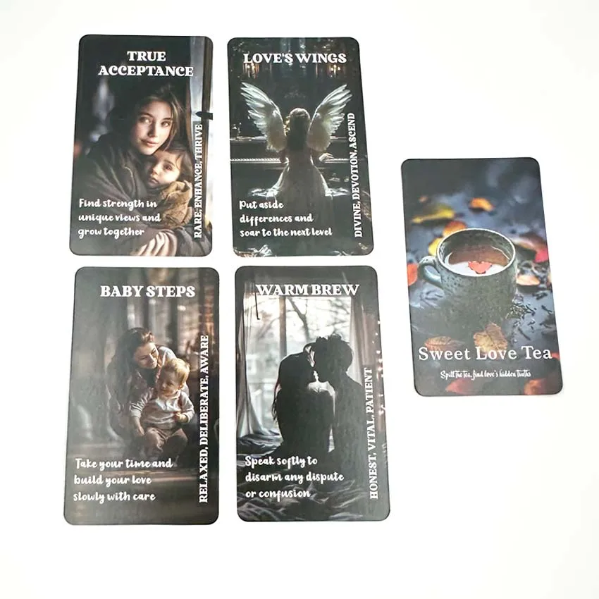12X7 Sweet Love 'Tea Oracle Card Game 5