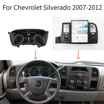 Pantalla LCD Android para Chevrolet Silverado 2007-2013, Panel de Instrumentos Digital, Velocímetro, Medidor de Cabina 1