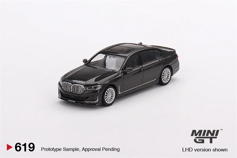 

PreSale MINI GT 1:64 Alpina B7 x Drive Dravit серая коллекция металлических моделей автомобилей из литого под давлением