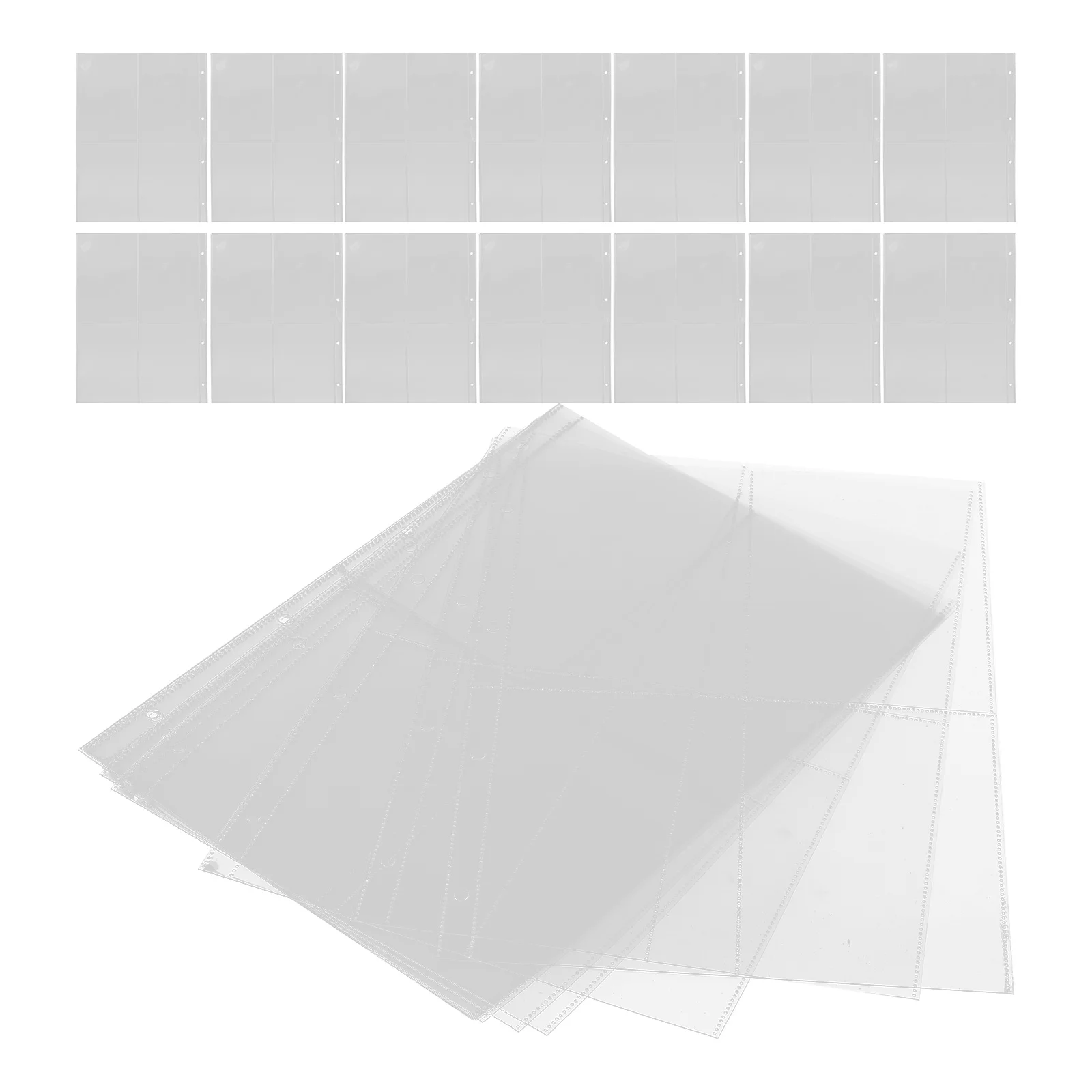 

30pcs Page Protector Pockets Card Sleeves Pages Binder Card Sheets Protectors for Sport Cards