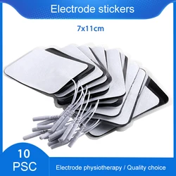10pcs Electrode Pads TENS Non-woven Self Adhesive Replacement Reusable Acupuncture Patche for Pulse Massage for Body Massager