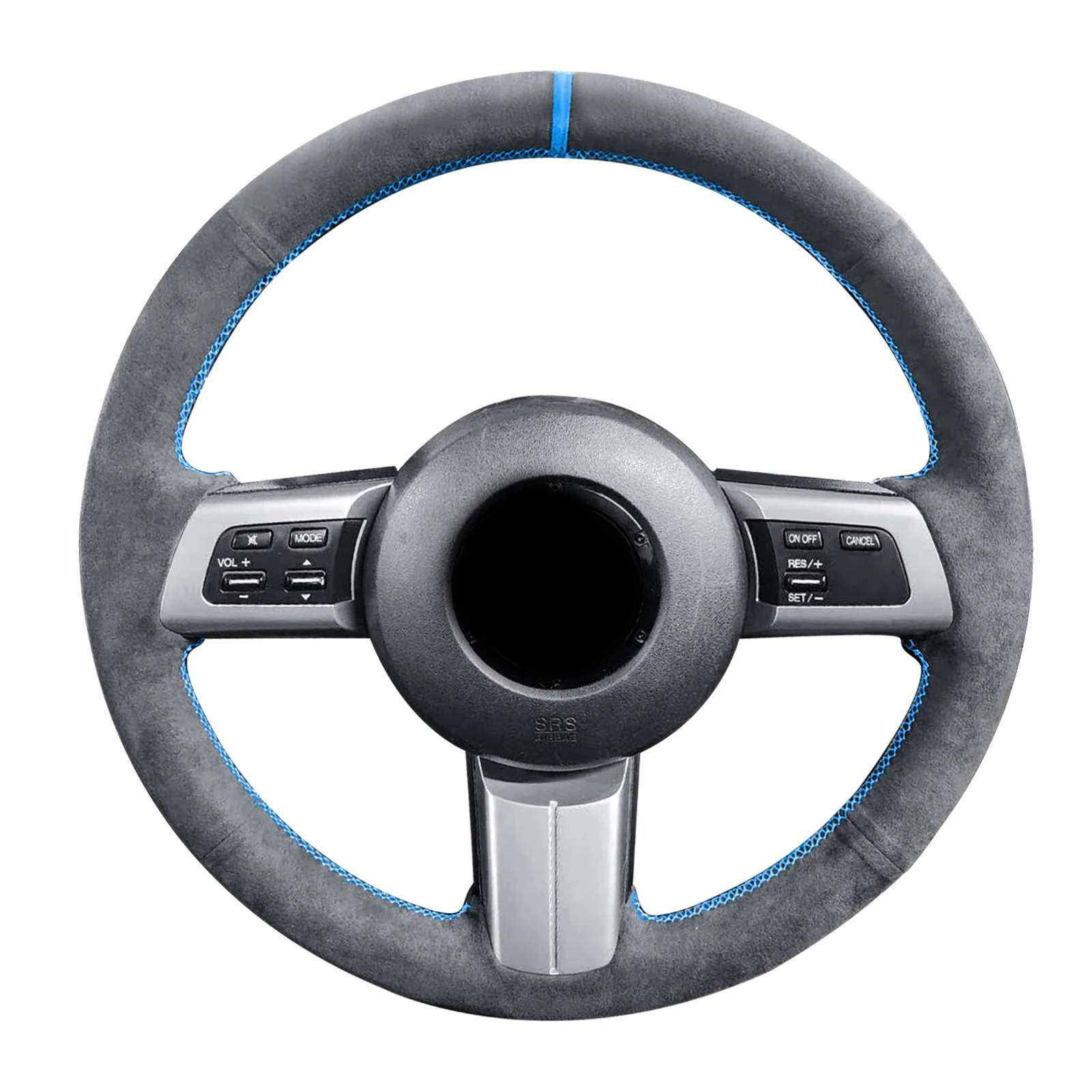 Alfanxi Coprivolante Alcantara A Punto Mano Compatibile Con Mazda Mx-5 Miata Rx-8 Cx-7 2007-2013