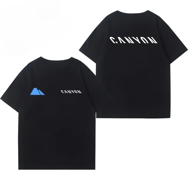 Fashionable Black Comfortable and Breathable Sports Short-sleeved T-shirt Trendy Fitness Pure Cotton Short-sleeved Unisex 4