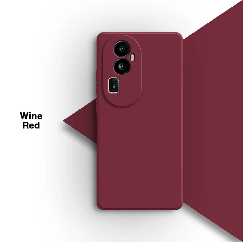 Candy Color Soft Liquid Silicone Back Case with Camera Protection