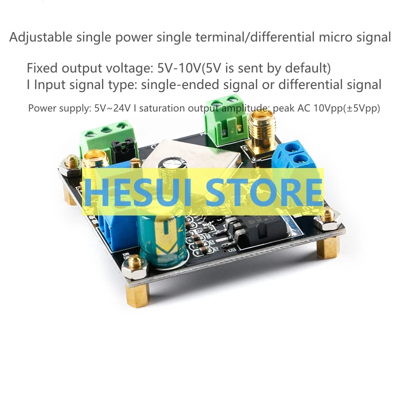 AD620 Instrument amplifier module Voltage amplifier differential