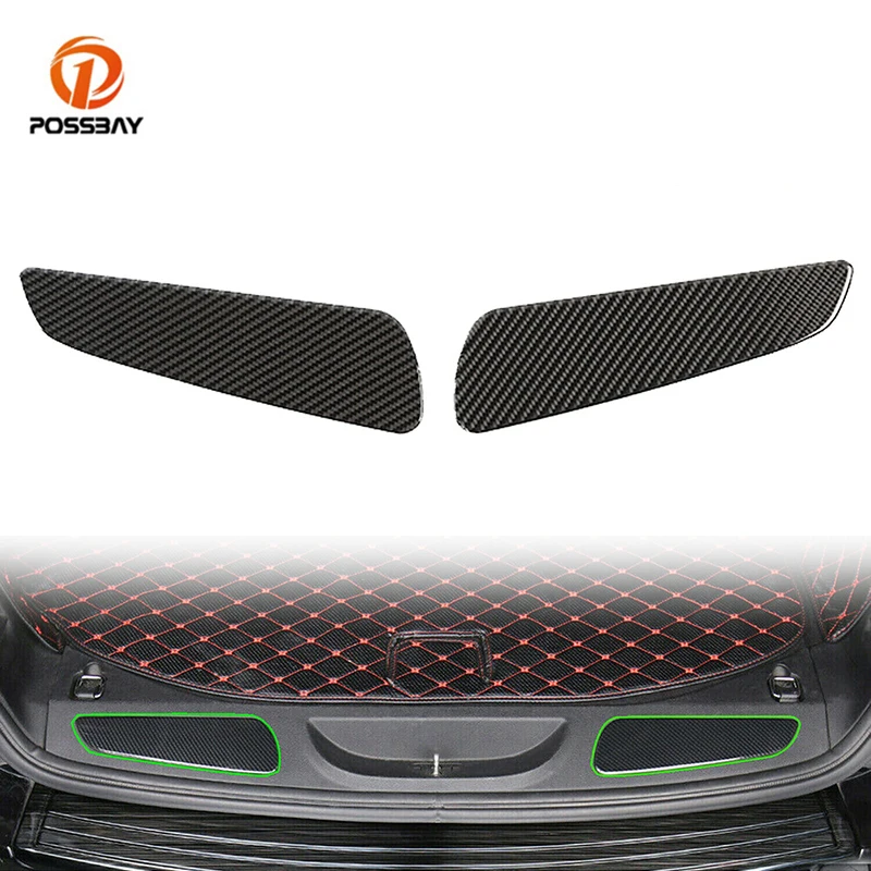 

2Pcs Car Rear Bumper Protector Guard Covers Trim Sticker for Jeep Grand Cherokee 2011 2012 2013 2014 2015 2016 2017 2018-2020