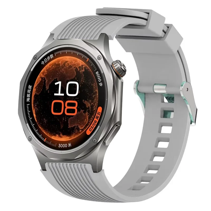 Silicone Strap - Soft & Comfortable Replacement Fashion Wristband