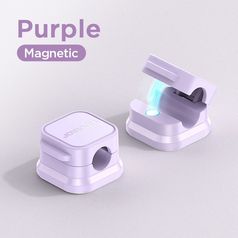 Magnetic Cable Clip Holder Adhesive Organizer for Home Office Desk Management
