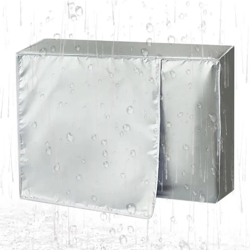 

Outdoor Air Conditioning Cover External Air Conditioner Sun Block Cover Outer Units Protective Cover For Dirt Hailstone Rain