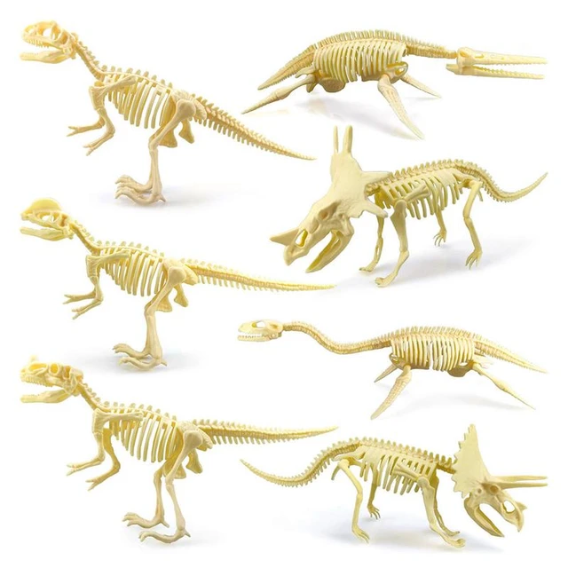 Small Dino 3D Wood Kits - Velociraptor assorted –