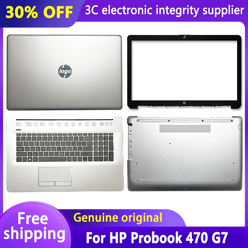 

NEW Laptop Case for HP Probook 470 G7 LCD Back Cover Front Bezel Keyboard Palmrest Bottom Case L83728-001 L83727-001 L83725-001