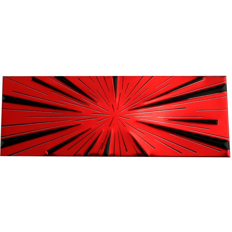 red black