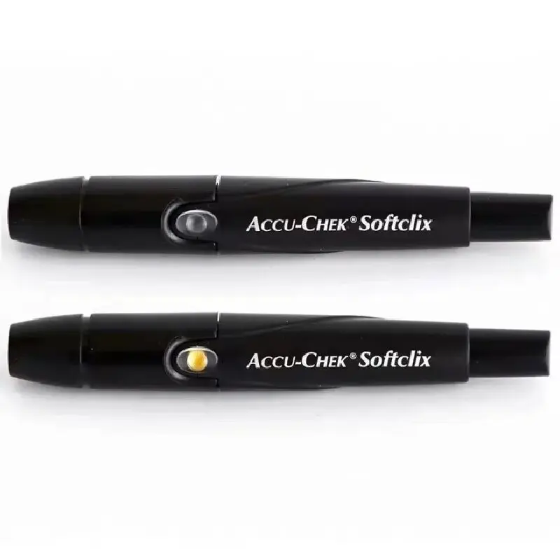 Blood Collections Lancets Accu-Chek Softclix Lancing Device Roche Original Blood Collection Pen